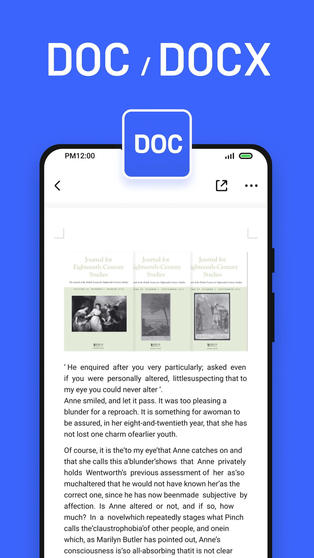 文書を表示しているPDF Reader ProのGoogle Playスクリーンショット